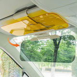 Maxbell 2 in 1 Car Anti Glare Sun Visor Extension for Safer Driving Sturdy 32cmx13.5cm