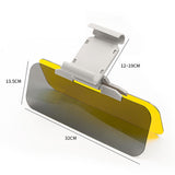 Maxbell 2 in 1 Car Anti Glare Sun Visor Extension for Safer Driving Sturdy 32cmx13.5cm