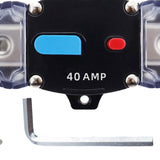 Maxbell Circuit Breaker with Manual Reset Button 12V-48V for Ships Rvs 40A
