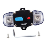 Maxbell Circuit Breaker with Manual Reset Button 12V-48V for Ships Rvs 50A