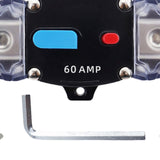 Maxbell Circuit Breaker with Manual Reset Button 12V-48V for Ships Rvs 60A