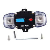 Maxbell Circuit Breaker with Manual Reset Button 12V-48V for Ships Rvs 200A