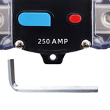 Maxbell Circuit Breaker with Manual Reset Button 12V-48V for Ships Rvs 250A