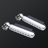 Maxbell 2 Pieces Car LED Wind Powered Vehicle Lights Automobile Day Time Headlight White