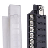 Maxbell 8 Way Fuse Holder RV Yacht Fuse Box for RV Agricultural Vehicles