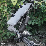 Maxbell Motorcycle Handlebar U Bolt Mount Base Kit for Phone Holder