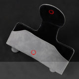 Maxbell Sunglasses Holder for Car Sun Visor Durable Travel Document Holder Universal black