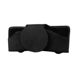 Maxbell Sunglasses Holder for Car Sun Visor Durable Travel Document Holder Universal black