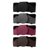 Maxbell Sunglasses Holder for Car Sun Visor Durable Travel Document Holder Universal black