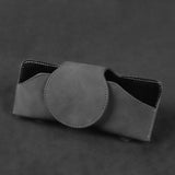 Maxbell Sunglasses Holder for Car Sun Visor Durable Travel Document Holder Universal gray