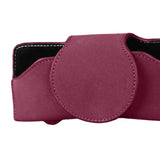 Maxbell Sunglasses Holder for Car Sun Visor Durable Travel Document Holder Universal red