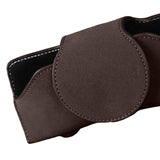 Maxbell Sunglasses Holder for Car Sun Visor Durable Travel Document Holder Universal brown