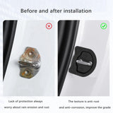 Maxbell 4Pcs Car Door Lock latches Cover Protector Auto Accessories for Model 3