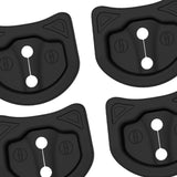 Maxbell 4Pcs Car Door Lock latches Cover Protector Auto Accessories for Model 3