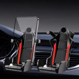 Maxbell Car Vent Phone Mount Stable Fits Most Smartphones Mini Universal Phone Stand Black