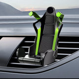 Maxbell Car Vent Phone Mount Stable Fits Most Smartphones Mini Universal Phone Stand Green