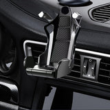 Maxbell Car Vent Phone Mount Stable Fits Most Smartphones Mini Universal Phone Stand Silver