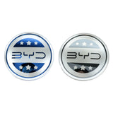 Maxbell Car Steering Wheel Emblem Sticker 9.5cm Auto Interior Accessory for Byd blue
