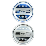 Maxbell Car Steering Wheel Emblem Sticker 9.5cm Auto Interior Accessory for Byd blue