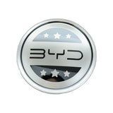 Maxbell Car Steering Wheel Emblem Sticker 9.5cm Auto Interior Accessory for Byd black