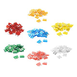 Maxbell 100 Pieces Car Standard Blade Fuse Assortment Kit for RV Marine Durable 5A