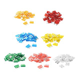 Maxbell 100 Pieces Car Standard Blade Fuse Assortment Kit for RV Marine Durable 5A