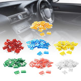 Maxbell 100 Pieces Car Standard Blade Fuse Assortment Kit for RV Marine Durable 5A