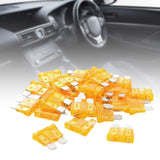 Maxbell 100 Pieces Car Standard Blade Fuse Assortment Kit for RV Marine Durable 5A