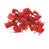 Maxbell 100 Pieces Car Standard Blade Fuse Assortment Kit for RV Marine Durable 10A