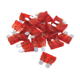 Maxbell 100 Pieces Car Standard Blade Fuse Assortment Kit for RV Marine Durable 10A