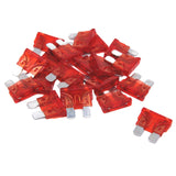 Maxbell 100 Pieces Car Standard Blade Fuse Assortment Kit for RV Marine Durable 10A