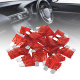 Maxbell 100 Pieces Car Standard Blade Fuse Assortment Kit for RV Marine Durable 10A