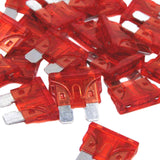 Maxbell 100 Pieces Car Standard Blade Fuse Assortment Kit for RV Marine Durable 10A