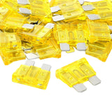 Maxbell 100 Pieces Car Standard Blade Fuse Assortment Kit for RV Marine Durable 20A