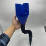 Maxbell Draining Oil Snap Funnel Automotive Funnel for Fluid Engines Oil Coolant