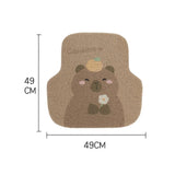 Maxbell Car Floor Foot Mats Automotive Floor Mats for Most Cars Vehicle Van SUV Rear Row