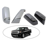 Maxbell Side Mirror Covers 22919758 22919757 for GMC Sierra 2500 HD 3500 HD 2015-up Silver
