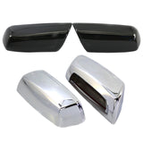 Maxbell Side Mirror Covers 22919758 22919757 for GMC Sierra 2500 HD 3500 HD 2015-up Silver