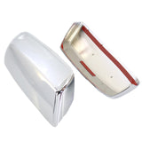 Maxbell Side Mirror Covers 22919758 22919757 for GMC Sierra 2500 HD 3500 HD 2015-up Silver