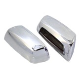 Maxbell Side Mirror Covers 22919758 22919757 for GMC Sierra 2500 HD 3500 HD 2015-up Silver