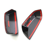 Maxbell Side Mirror Covers 22919758 22919757 for GMC Sierra 2500 HD 3500 HD 2015-up Black
