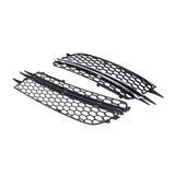 Maxbell Fog Light Grille Grill Cover Front Bumper Grill Mesh Grille for Audi A6