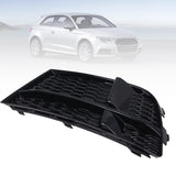 Maxbell Front Bumper Fog Light Cover Grille Replace for Audi A3 8V S-line 2016-2020 Right 8V3807682AB