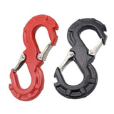 Maxbell Car Tow Hook Trailer Accessoriers Vehicle Car Winch Trailer Shackle Black