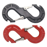 Maxbell Car Tow Hook Trailer Accessoriers Vehicle Car Winch Trailer Shackle Black