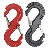 Maxbell Car Tow Hook Trailer Accessoriers Vehicle Car Winch Trailer Shackle Black