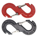 Maxbell Car Tow Hook Trailer Accessoriers Vehicle Car Winch Trailer Shackle Black