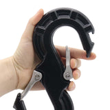 Maxbell Car Tow Hook Trailer Accessoriers Vehicle Car Winch Trailer Shackle Black