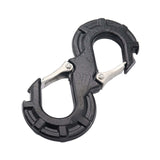 Maxbell Car Tow Hook Trailer Accessoriers Vehicle Car Winch Trailer Shackle Black