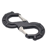 Maxbell Car Tow Hook Trailer Accessoriers Vehicle Car Winch Trailer Shackle Black